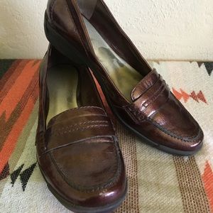Nine West Slip ons.